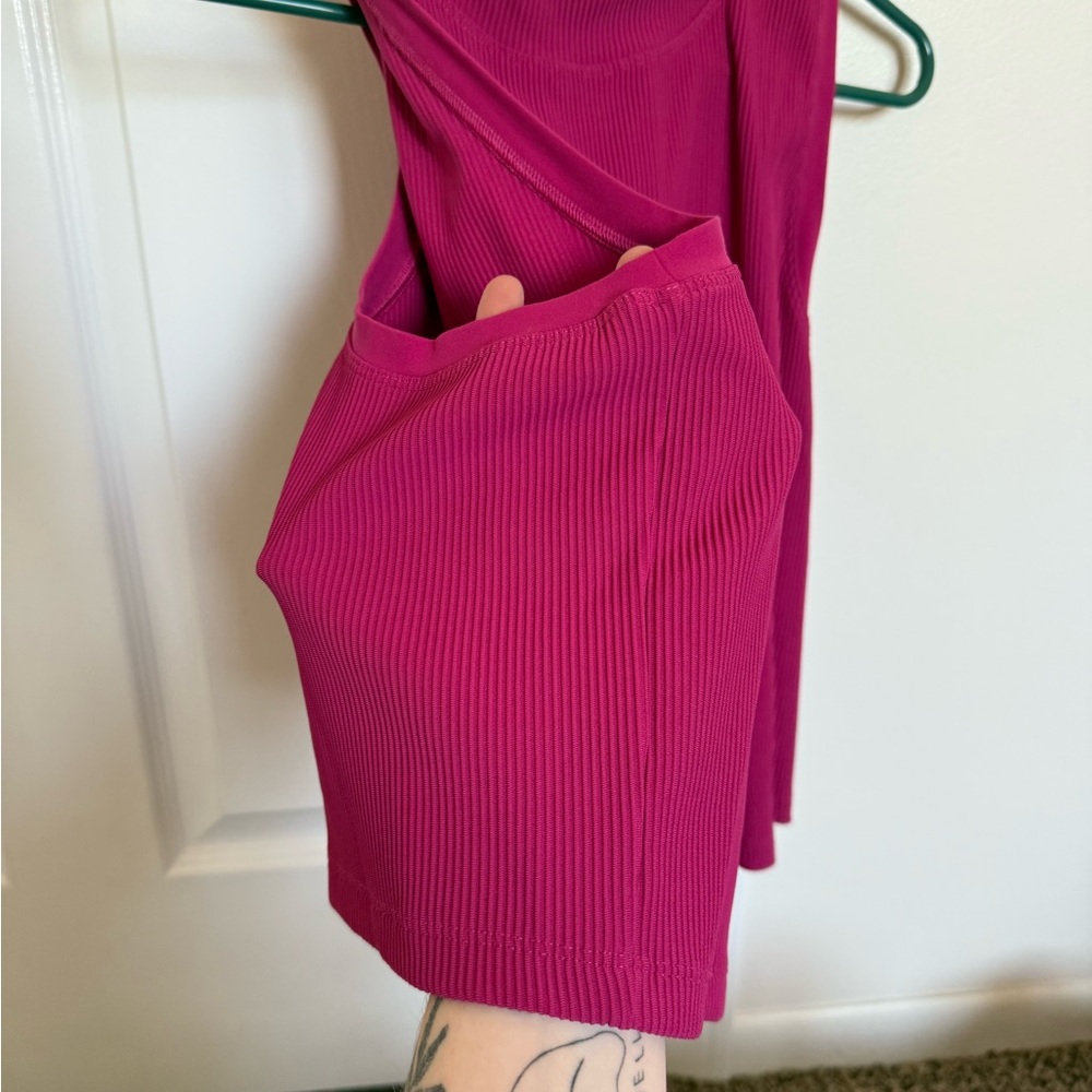 Athleta Keys Ribbed Fitted Crop - Picture 5 of 6